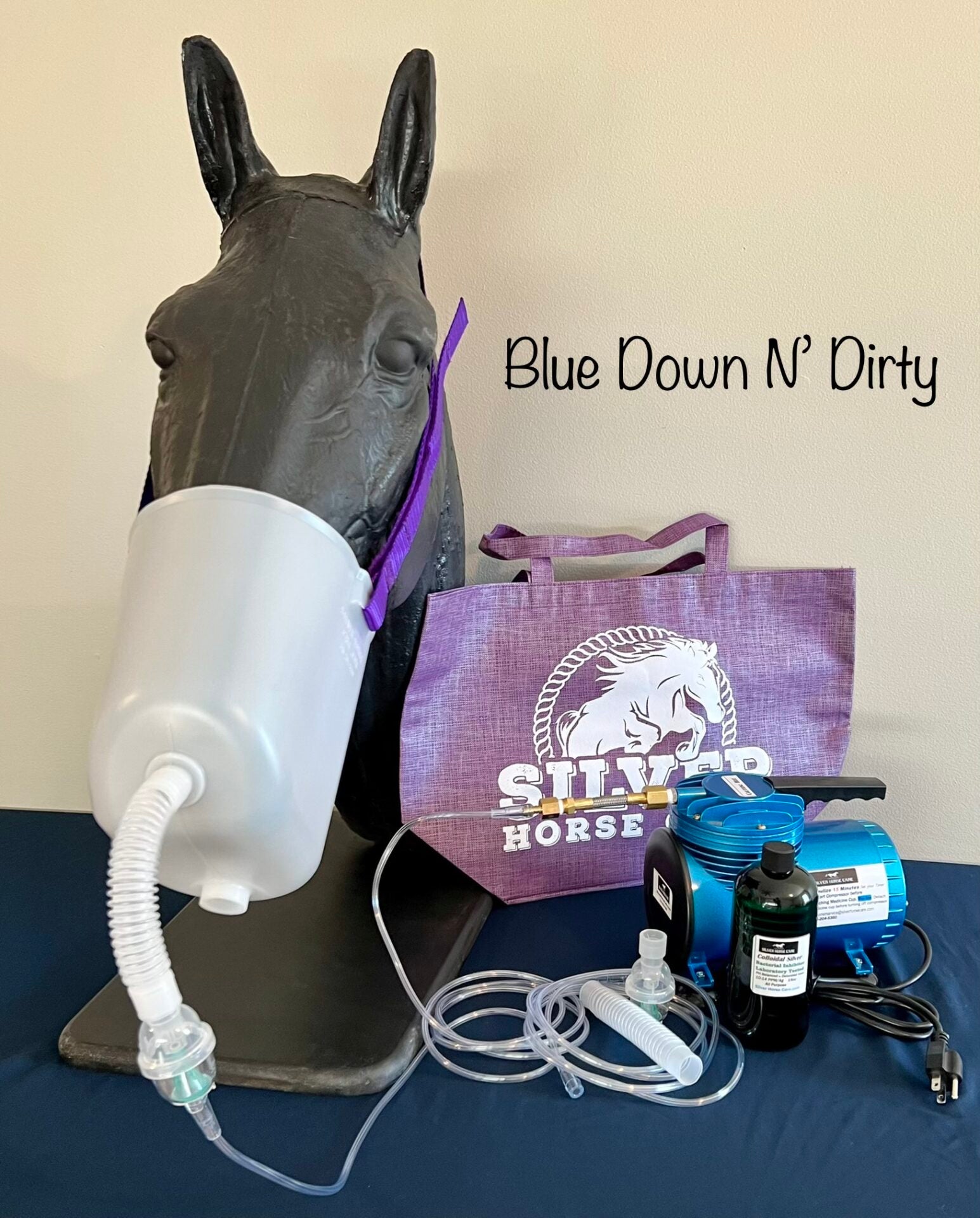Blue Down N' Dirty Respiratory Kit