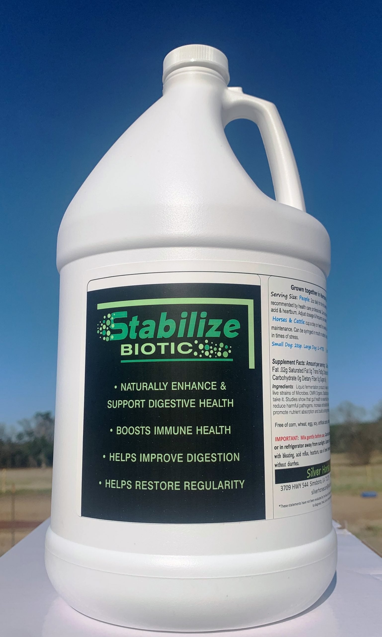 Stabilize Biotic