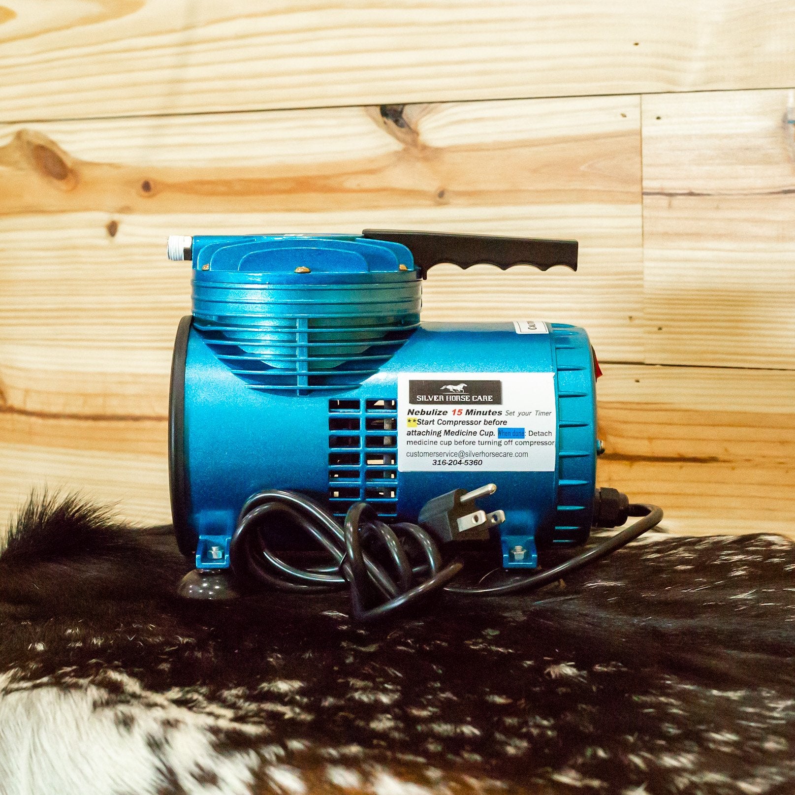 Blue Compressor