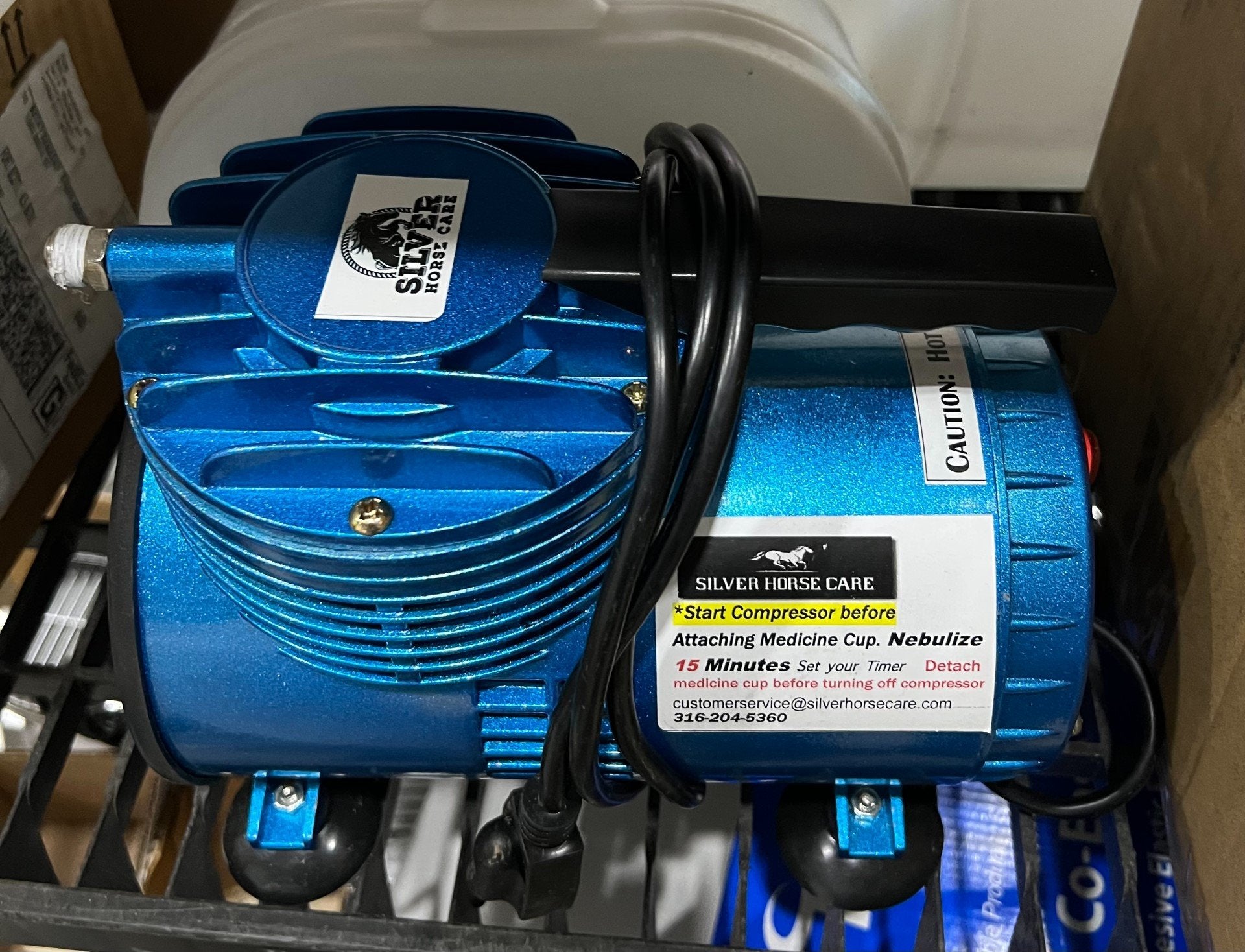 Blue compressor Part