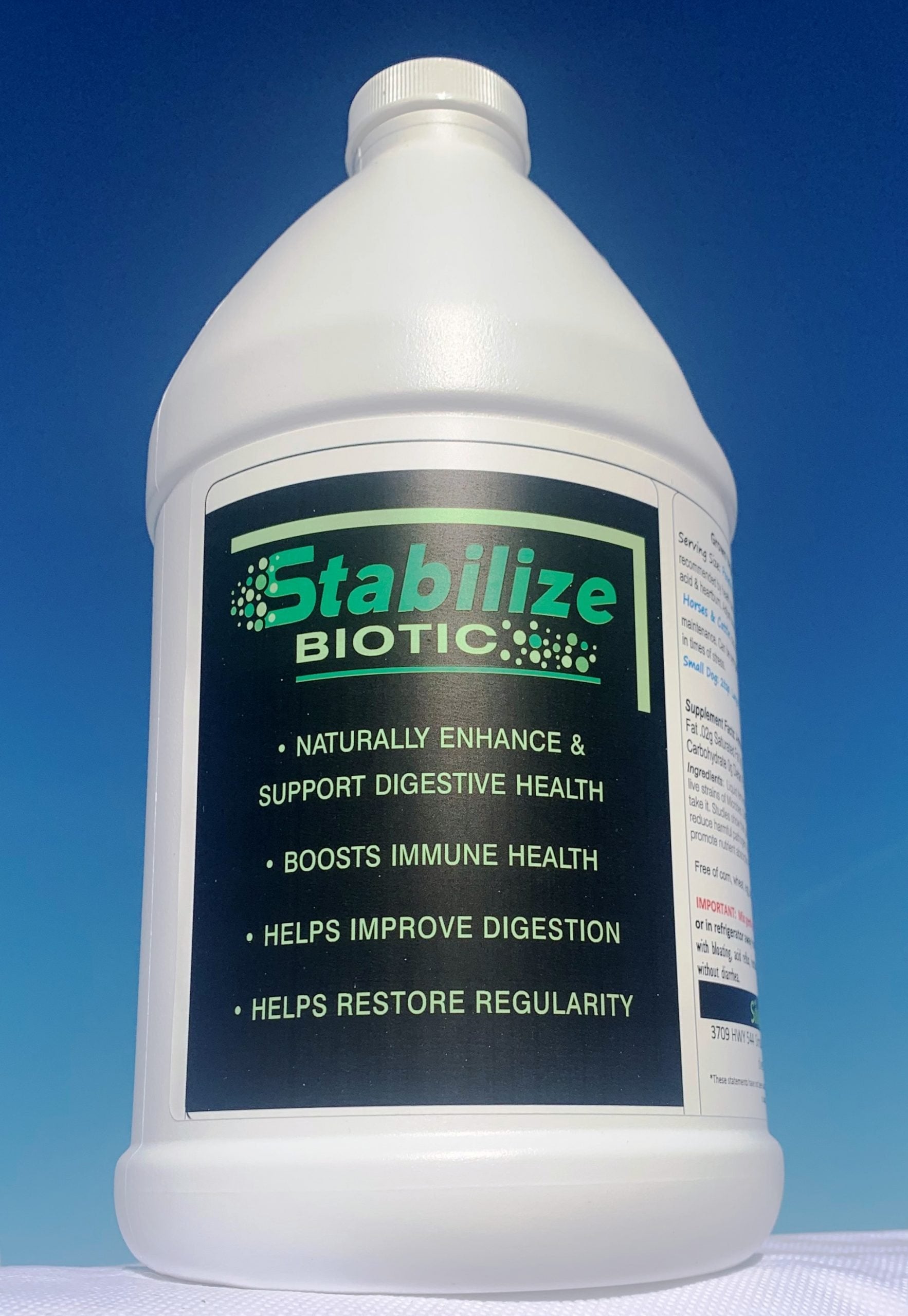 Stabilize Biotic