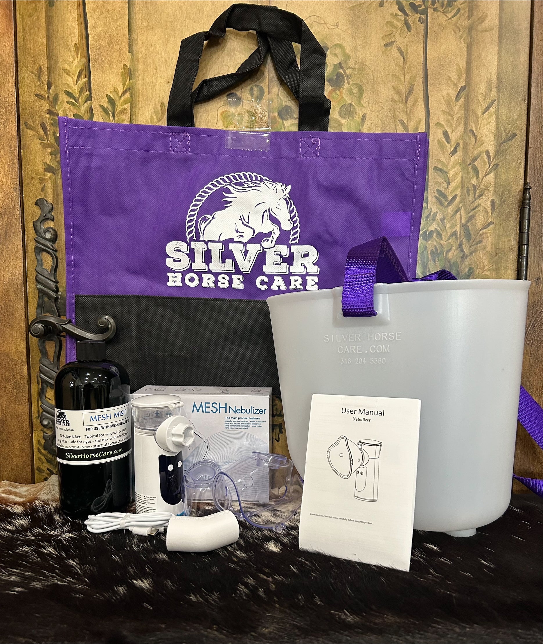 Mesh Nebulizer Horse Kit 4
